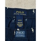 Polo Ralph Lauren Pajama Pants Men s Medium Navy Blue All Over Pony Logo Good