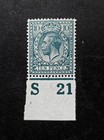 King George V Gb 10d Deep Turquoise Blue Sg 394a N31  3  Mnh Well Centered  Vf