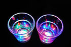Set Of 2 Light Up Multicolor Led Shot Glasses- Fast Usa Shipping 