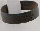 Rowno 1942 German 1 Tank Division Ring War Period Ww2 Pendant Wwii Germany Helme