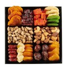 Dried Fruit   Nuts Gift Basket Arrangement Platter  Gourmet Food Snack Box  Gift