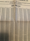 1932 Rare Charles A  Lindbergh Kidnapping Reward Poster Original Broadside