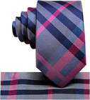 Ties For Boys Self Tie Silk Necktie For Age 8-11 Kids   Regular Fit neck Tie And