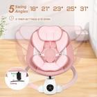 Baby Swing Rocker Chair For Infant Toddler 5 Speed 10 Lullabies Rc   Touch Panel