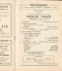 1947 Josef Locke Birmingham Hippodrome Variety Theatre Programme Erte Design