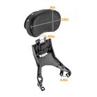 Adjustable Driver Backrest Mounting For Indian Challenger Dark Horse 2020-2026