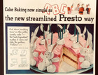 1941 Presto Cake Flour Advertisement Rabbit Bunny Easter Recipe Vtg Print Ad