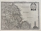 Antique Map Angliae V Tabula By  Mercator   C  1628