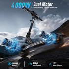 Eoeotwo Dual Motor Electric Scooter For Adults 45mph 4000w 11  off-road Escooter