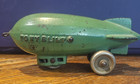Antique Kenton 1920 s Cast Iron Pony Blimp Toy