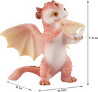 Dragon Statue Mini Figurine  Resin Home Decor  Cute Ornaments  Lucky Animal Gar