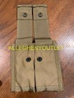 Us Military Molle 40mm Double Mag Pyrotechnic Grenade Pouch M203 Mag Coyote New