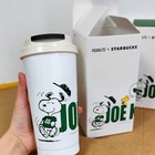 Starbucks X Snoopy Stainless Steel Insulated Mug 16 Oz Coffee Straight Mug