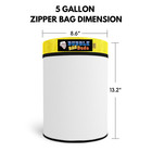 Bubble Bag Bubblebagdude 5 Gallon Zipper Bags Bubble Hash Bags Herbal Extractor