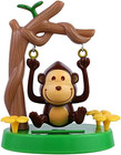 Solar Powered Dancing Animal Bobblehead Swing Monkey Swinging Animated Bobble Da