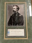 Major General Joshua Chamberlain Autographed Check   Portrait- Framed 