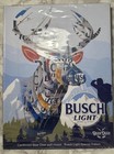 New Beer Deer Busch Light Deer Head   3d Cardboard Wall Mount   Special Edition
