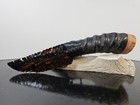 Stunning Mahogany Tri-flow Obsidian Knife springbok high Quality Gifts top 10