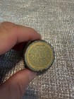Vintage Powder Tin Sealed Flowery Design Collectible Vanity Box 1920s