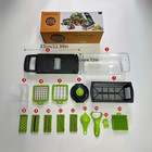 16 In 1 Vegetable Chopper   Spiralizer With Food Container Home   Kitchen Tools