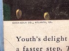 1936 Coca-cola Young Couple Ordering A Bottle Of Coke From Waiter Advertisement