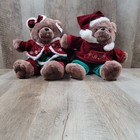  2 dan Dee Collectors Christmas 2007 Plush Snowflake Mr    Mrs  Teddy Bears 21 