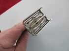 Vintage Gillette Double Edge Safety Razor R3 Adjustable - Black Handle