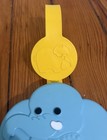 Vintage Fisher Price Elephant Crib Toy Rattle 619 1983 One Ring Circus Bead