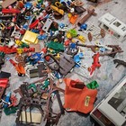 Huge Vintage Lot Of Playmobil Parts Pieces People   Animals Figures