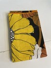 Vtg Unused Springmaid Capricorn Marvelaire Pillowcase Mod Fabric Yellow Orange