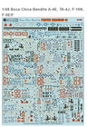 Furball 1 48 Decals Boca Chica Bandits A-4e  Ta-4j  F-16n  F-5e f - Fur-48099