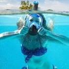 Full Face Snorkel Mask For Kids And Adults - Anti-fog And Anti-leak Easybreath