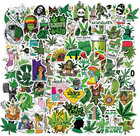 200 Pcs Vinyl Waterproof Weed Stickers Aesthetic For Adults - Cool Funny Diy