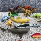 Huge Lot Vintage Toy Miniature Animals Fish Dinosaurs Reptiles Figures