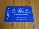 Hotel Key Card Best Western Biggest Hotel Family Collectible Free Ship Single