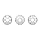 67817 Chrome Plastic Ac Control Knob Cover Set  Fl Cascadia 2008 