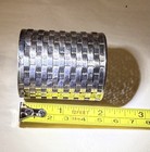 Vintage Tiffany   Co Woven Sterling Silver Toothpick Or Trinket Holder 2 In 40gm