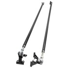 Traction Tie Bars For 2001-2010 2500hd 3500hd Steel Black Powder Coated