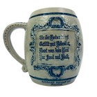 Antique Whites Utica Early Beer Stein Mug Richard Briggs Company Boston Ma