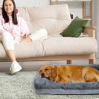 Soft Warm Dog Bed Large Dog Washable Dog Sofa Pet Couch Removable Cover