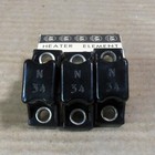 New Lot Of 3 Allen Bradley N34 Heater Thermal Overload Relay Element Heaters