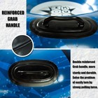 47 Inch Inflatable Snow Tube - Heavy Duty Winter Sled With Carrying Bag