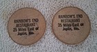 Vintage Wooden Nickel Indian Head Del Norte County