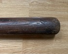 Vintage Late 19th Ny Giants Black Bat  38 Oz War Club
