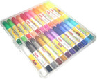 Toru Window Glass Color Crayon Marker Washable Paper Aqua Non-toxic 24 Colors