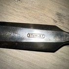 Vintage Stanley 1    Bevel Edge Socket Chisel 750 720 Style With Wood Handle