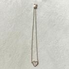 Tous Silver Bracelet Heart Charm Cute Elegant Jewelry Fashion Accessories E951