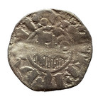 Silver Dinar Medieval Coin Crusade Times   Central Europe 15 Mm 0 4 Gr