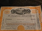 Lot Of 2 Circulated Stock Certificates  Pennsylvania Railroad   Grand Union Co 