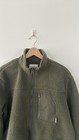 Upwest Men s Sherpa Fleece Full Zip Jacket L Olive Green Cozy Pockets Outdoor